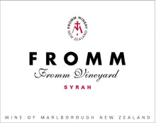 ■フロム　フロム　ヴィンヤード　　シラー[2009](750ml)赤　Fromm Fromm Vineyard Syrah[2009]【出荷：7〜10日後】