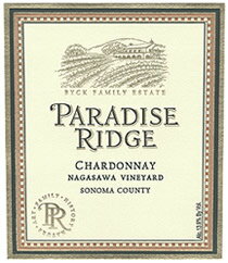 ■パラダイス リッジ シャルドネ　ナガサワ[2009] PARADISE RIDGE Nagasawa Chardonnay [2009]【出荷：7〜10日後】