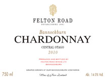 ■フェルトンロード　バノックバーン　シャルドネ　[2010]　Felton Road Bannockburn Chardonnay[2010]【出荷：7〜10日後】