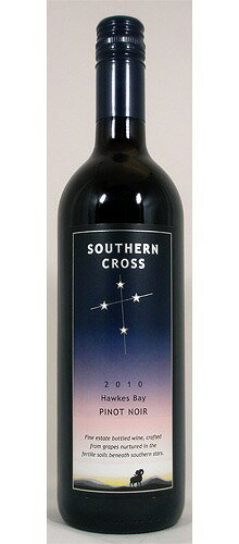 ■サザン　クロス　ホークスベイ　ピノノワール[2010](750ml)Southern Cross Hawkes Bay Pinot Noir [2010]【出荷：7〜10日後】