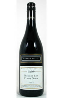 ■モートンエステート　白ラベル　ホークスベイ　ピノノワール　[2009]　Morton Estate White Label Hawkes Bay Pinot Noir[2009]【出荷：7〜10日後】
