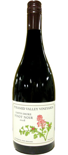 ピラミッドヴァレーヴィンヤード　アーススモーク ピノノワール[2008]Pyramid Valley Vineyard EarthSmoke Pinot Noir[2008]