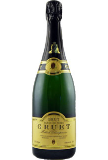 ■グリュエ ブラン ド ノワール ブリュット N.V. 1500ml Gruet Blanc de Noir NV Magnum Bottle【出荷：7〜10日後】