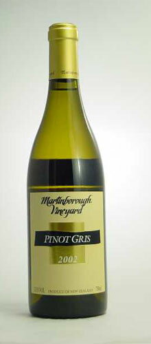 ■マーティンボロー・ヴィンヤード　ピノグリ[2002]Martinborough Vineyard Pinot Gris[2002]【出荷：7〜10日後】