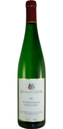 ■ゼルバッハ　オスター　ヴェーレナー　ゾンネンウーア　カビネット[2007]【V357】SELBACH-OSTERWEHLENER SONNENUHR RIESLING KABINETT[2007]【出荷：7〜10日後】