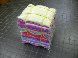 カラー(色)メリヤスステッチウエス(新品生地縫い目有り)2kg