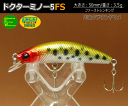 【ネコポス対応・クロネコDM便では送れない大きさです】ダイワドクターミノー5FS(ファーストシンキング)ホロクラウンヤマメ