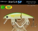 【ネコポス対応・クロネコDM便では送れない大きさです】ダイワ ドクターミノージョイント5F(フローティング)パールアユ