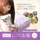 ペットの終活 ペットの棺「紫苑」子犬・猫用 ダンボール 組立...