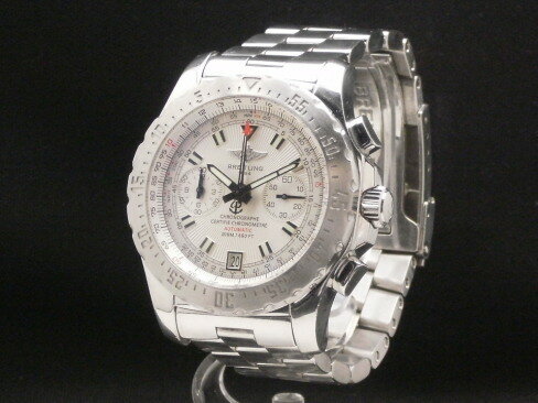 【楽天市場】【USED】 ブライトリング - BREITLING - プロフェッショナル スカイレーサー A27362 シルバー SSケース