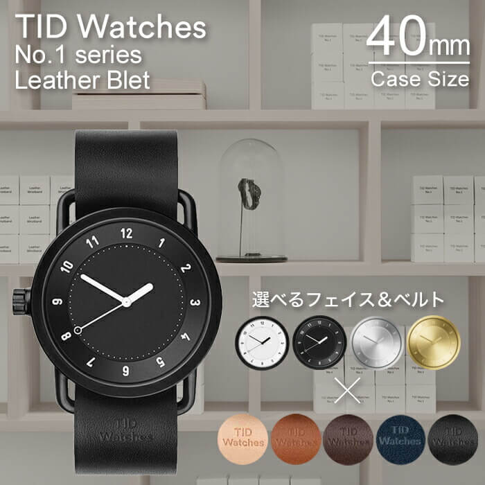 ティッドウォッチズ 腕時計 40mm TIDWatches 時計 TID Watches ティッド ...:watch-lab:10041690