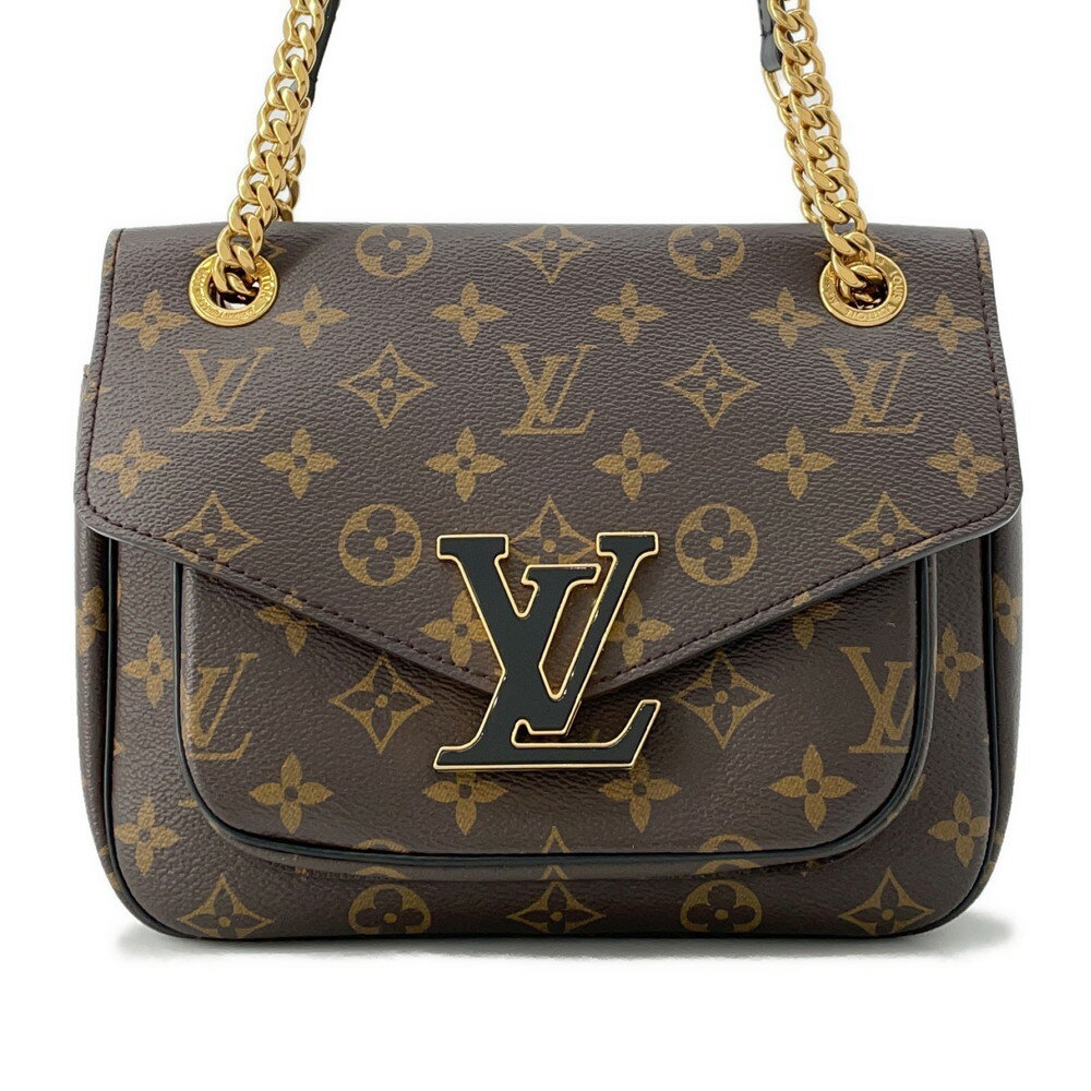 ルイヴィトン チェーンショルダーバッグ モノグラム パッシー M45592 LOUIS VUITTON 2way 【安心保証】 【中古】 ルイ・ヴィトン モノグラム バッグ レディース LOUIS VUITTON BAG