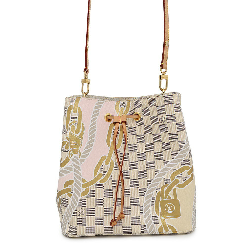 ルイヴィトン ショルダーバッグ ダミエ・アズール ノーティカル ネオノエMM N40474 LOUIS VUITTON 2way 白 【安心保証】 【中古】 ルイ・ヴィトン バッグ LOUIS VUITTON BAG
