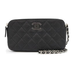 <strong>シャネル</strong> <strong>チェーンウォレット</strong> マトラッセ ココマーク <strong>キャビアスキン</strong> AP3837 CHANEL 財布 黒 <strong>シャネル</strong> 財布 <strong>シャネル</strong> レディース CHANEL WALLET