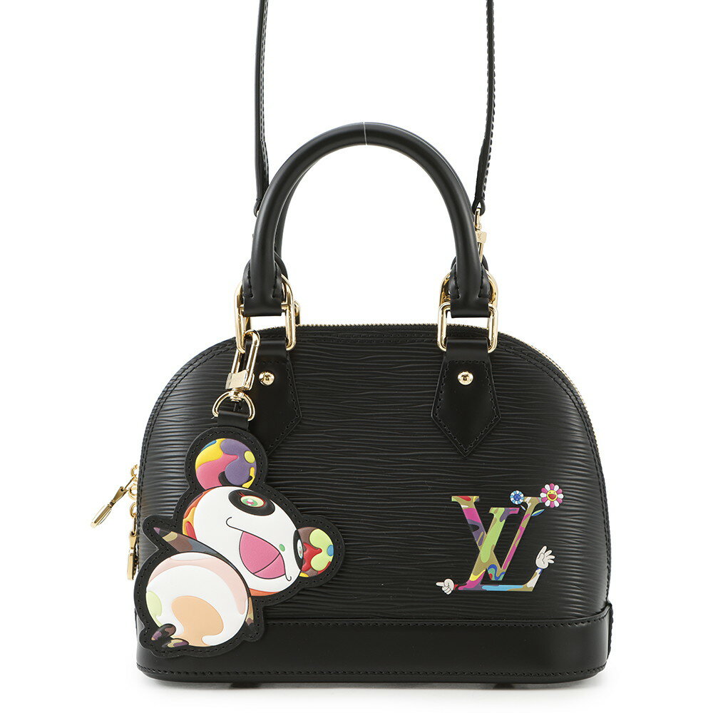 ルイヴィトン ハンドバッグ エピ LV × TM アルマ BB M13670 ヴィトン バッグ 村上隆コラボ 黒 ブラック 2wayショルダー 【安心保証】 【中古】 ルイ・ヴィトン モノグラム バッグ レディース LOUIS VUITTON BAG