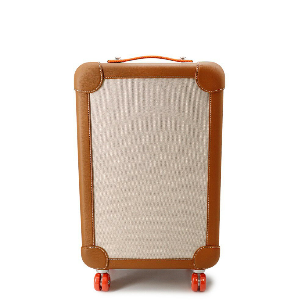 エルメス キャリーケース R.M.S ローリング・モビリティ・スーツケース ゴールド/シルバー金具 トワルアッシュ/トリヨンクレマンス 【安心保証】 【中古】 エルメス バッグ エルメス キャリー HERMES BAG