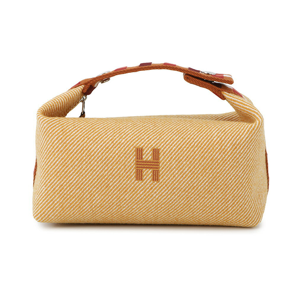 エルメス ポーチ ブリッド・ア・ブラックPM オカレ フォーヴ/シルバー金具 ウール HERMES ポーチ 【中古】 エルメス ポーチ エルメス 小物入れ HERMES