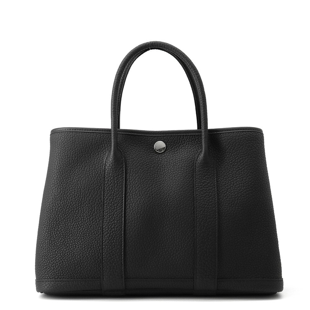 エルメス トートバッグ ガーデンパーティTPM ブラック/シルバー金具 ネゴンダ K刻印 黒 エルメス ガーデンパーティ エルメス バッグ エルメス レディース HERMES BAG