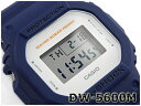 【ポイント2倍!!+送料無料!】G-SHOCK Gショック ジーショック 5600系 カシオ CASIO ミリタリー・シリーズ デジタル 腕時計 ネイビー DW-5600M-2CR DW-5600M-2