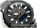 【ポイント2倍!!+送料無料!】プロトレック PROTREK MANASLU マナスル カシオ CASIO 逆輸入海外モデル 電波 ソーラー アナデジ 腕時計 ブラック シルバー PRX-8000T-7A