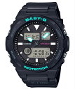 BABY-G ベビーG ベビージー G-LIDE ジーライド カシオ CASIO アナデジ 腕時計 ブラック ターコイズ BAX-100-1AJF 国内正規モデル BABY-G ベビーG ベビージー G-LIDE ジーライド カシオ CASIO アナデジ 腕時計 ブラック ターコイズ BAX-100-1AJF 国内正規モデル
