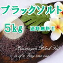 【送料無料】ヒマラヤ岩塩バスソルト ブラックソルト 小粒タイプ お徳用5kg(1kg×5袋)