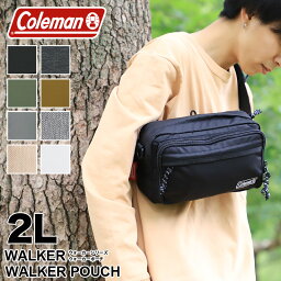 コールマン ウエストバッグ Coleman WALKER ウォーカー WALKER POUCH ショルダーバッグ <strong>ボディバッグ</strong> 斜め掛けバッグ 3WAY 2L ウォーカーポーチ アウトドア <strong>ブランド</strong> メンズ レディース 男女兼用 普段使い ウォーキング 旅行 レジャー アウトドア 鞄