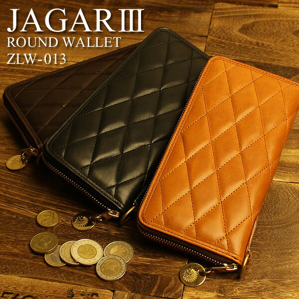 【長財布】ポイント10倍 送料無料 ZOO JAGAR3 ROUND WALLET ZLW…...:watermode:10012007