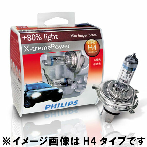 【数量限定】【PHILIPS(フィリップス)ハロゲンバルブ X-tremePower エクストリームパワー HB-3