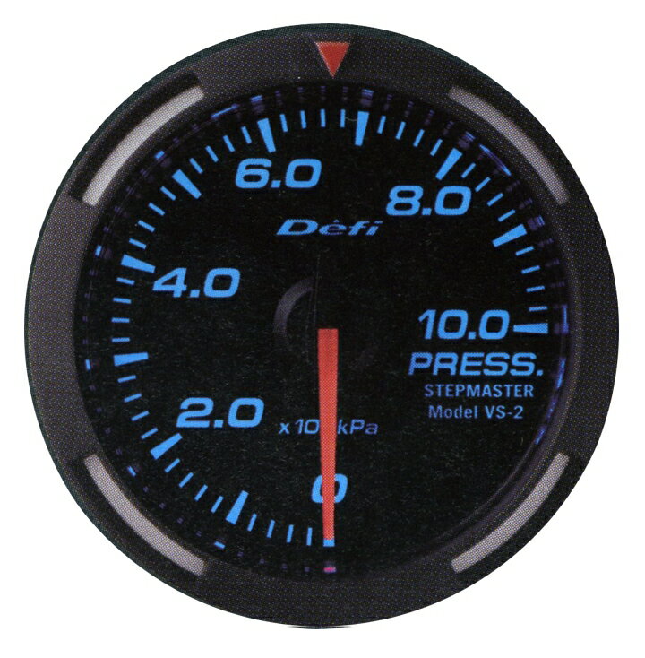 【送料無料】Defi（デフィー）レーサーゲージ 52φ ブルーモデルPRESS　圧力計