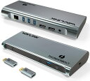 「国内配送」WAVLINK デュアル4K@60Hz シングル8K@30Hz DP/HDMI Thunderbolt3ドッキングステーション USB3.0 USB-C DP-HDMI アダプタ 60WPD充電 バスパワー 40Gbs ギガビット 音声入出力Windows10/Mac OS X 対応「インテル認定済」