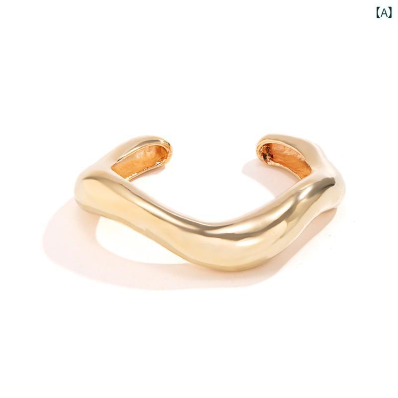 カフブレスレット バングル エスニック ブレスレット バングル アクセサリー シンプル アクセント ワンポイント おしゃれアイテム レディース ファッション