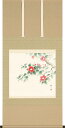 掛け軸 掛軸(かけじく)椿 (佐藤 桂三)全国送料無料無料 代引き手数料無料 花鳥画 椿(つばき) 冬用掛け軸 冬向け掛軸