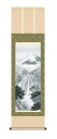 掛け軸 鈴村 秀山(三美会) 富士幽谷 尺三立幅44.5×高さ約164cm 山水画 富士山水 受注生産品 全国送料無料 代引き手数料無料