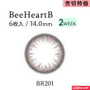 ★売切特価★【2WEEK】カラコン★BeeHeartB(ビー...