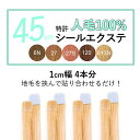 シールエクステ 45cm 8P(4本分) ライトカ