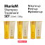 MurieM Gold(ミュリアム ゴールド) SET シャンプー250ml&トリートメント200g <F(フレッシュ)/V(ボリューム)/H(ハイドレーション)> NUMBER THREE ナンバースリー no3 ヘアケア フルーティ ブーケ フルーツ 花 フェミニン エレガント ビタミン ダメージケア エイジングケア