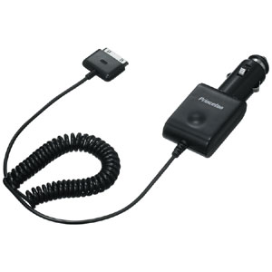 iPodシリーズ専用FMトランスミッター エンジン連動タイプ（ブラック）[PCK-FMIP2VB] - プリンストン