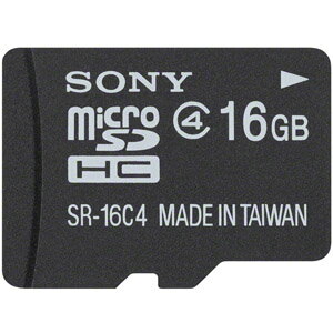 SONY ソニー microSDHCメモリーカード SD変換アダプター付 16GB SR-…...:webby:10089952