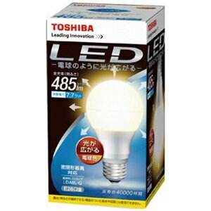 東芝 LED電球 E-CORE 一般電球形7.7W 40W形相当 電球色相当 LDA8L-G