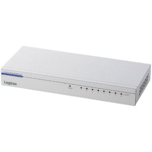 ロジテック Logitec 100BASE-TX対応8ポートスイッチングハブ LAN-SW08P/M