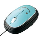 エレコム ELECOM コード巻き取り 3ボタン光学式マウス ブルー M-MK1URBU