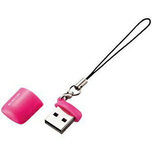 エレコム ELECOM メモリリーダライタ シングルタイプ microSD用 超小型 ピンク MR-SMC07PN【3500円以上お買い上げで送料無料】