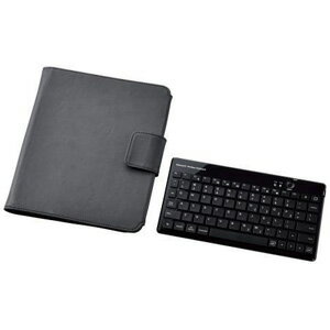 【送料無料】エレコム ELECOM iPad2専用 ケース付きワイヤレスキーボード TK-FBP030ECBK