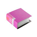 バッファロー BUFFALO CD&DVDファイルケース ブックタイプ 36枚収納 ピンク BSCD01F36PK
