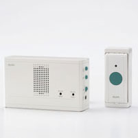 ELPA ワイヤレスチャイム 押しボタンセット EWS-1001
