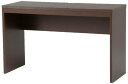 【送料無料】【メーカー直送】不二貿易 シンプルデスク 幅120 DE-1245BR 79538【smtb-u】