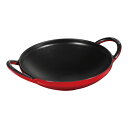 【送料無料】ストウブ staub ウォック 24cm チェリー 40501-246 RSTF802