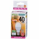 オーム電機 LED電球 ミニクリプトン形 40形相当 E17 電球色 広配光 密閉器具/断熱材施工器具対応 LDA4L-G-E17 IH21