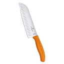 ビクトリノックス Victorinox FC三徳包丁プラス オレンジ 6.8526.17L9E 6911370